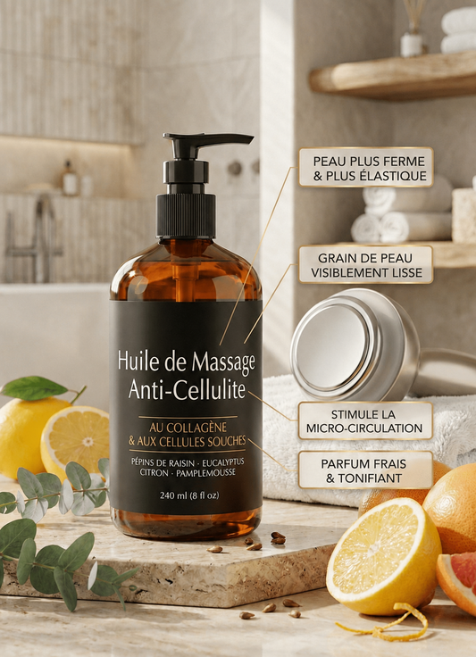 Veloutea - huile de massage anti-cellulite