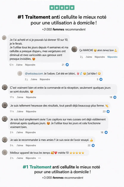 Veloutea - une peau lisse en 14 jours